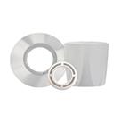 Acabamento Completo Abs Registro Deca/docol C50 Branco - Padova