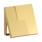 Acabamento De Descarga Para Válvula Hydra Deca Docol Dourado Brilhante Gold Metal