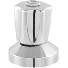 Acabamento de Registro para 1416/1510 1/2 a 1" Medio Padrão Deca Cromado - 3393 C50 Platina Acabamento de Registro para 1416/1510 1/2 a 1" Medio Padrão Deca Cromado - 3393 C50 Platina