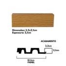 Acabamento Direito do Painel Ripado Canis Wide 32x21mm
