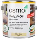 Acabamento em madeira Osmo Polyx-Oil 3054 Clear Satin 2,5 litros