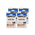 Acabamento em madeira Watco Teak Oil Quart Clear para interior/exterior