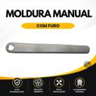 Acabamento Interno Moldura com furo Manual do fiat uno Vivace 2011 até 2022