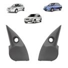 Acabamento interno retrovisor corsa e corsa classic 1995/2015 c/remoto