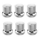Acabamento Luxo Registro de Torneiras Pias Kit 6 Peças 1/2 A 3/4 C40
