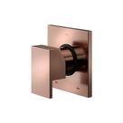 Acabamento Monocomando Chuveiro e Ducha Higiênica Docol New Edge para Base Deca 90021756030 Cobre