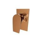 Acabamento Monocomando Chuveiro Loren Loft Square, 4993 R83, 7048735 - Lorenzetti Rose Gold
