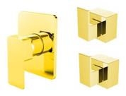 Acabamento Monocomando P/ Deca Dourado + Acabamento Madri Acabamento Monocomando P/ Deca Dourado + Acabamento Madri