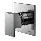 Acabamento monocomando para chuveiro 3/4" alta vazão New Edge/Minima, 90009259048 - Docol Grafite Polido