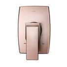 Acabamento monocomando para chuveiro e ducha higiênica alta pressão 1/2" Vougan, 90008857069 - Docol Cobre Escovado