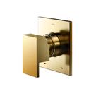 Acabamento Monocomando para Chuveiro e Ducha Higiênica Docol New Edge 926043 1/2" e 3/4" Ouro Polido