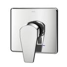Acabamento Monocomando Para Chuveiro E Ducha Higiênica Lift Cromado Base Deca - Docol