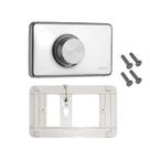 Acabamento montreal m9000 inox acessibilidade c/parafuso -a604290100-montana hydro