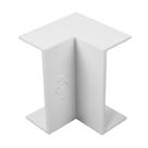 Acabamento para Canaleta Cotovelo Interno 50x20mm Branco Ilumi - 62021 Acabamento para Canaleta Cotovelo Interno 50x20mm Branco Ilumi - 62021