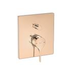Acabamento para Monocomando de Banheira e Chuveiro para Box Insígnia com Desviador Cromado/Rosé Gold Roca