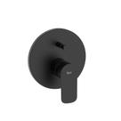 Acabamento para Monocomando de Banheira ou Ducha com Desviador Cala Roca Matte Black