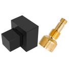 Acabamento para Registro 1.1/2 1.1/4 ou 50 mm Gaveta Quadrado Preto Black Padrão Fabrimar Acabamento para Registro 1.1/2 1.1/4 ou 50 mm Gaveta Quadrado Preto Black Padrão Fabrimar
