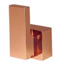 Acabamento para Registro base padrão Deca Alavanca até 1 pol Pressão Gaveta Geral Rose Gold Brilhante Metal