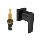 Acabamento para Registro Deca 1/2" e 3/4" Level Black Matte Acabamento para Registro Deca 1/2" e 3/4" Level Black Matte