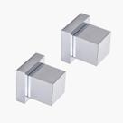 Acabamento para Registro em Metal Padrão Deca Kit com 2 Unidades Square Konnen Metais Acabamento para Registro em Metal Padrão Deca Kit com 2 Unidades Square Konnen Metais