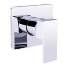 Acabamento para registro Monocomando 3/4 base padrão Docol Quadrado Alavanca Cromado Brilhante Metal