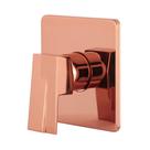 Acabamento Para Registro Monocomando Rose Gold Brilhante Chuveiro Banheiro Padrão Deca