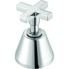 Acabamento para Registro Nya 1/2", 3/4" e 1" Meber Pequeno, Silver