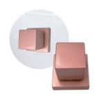Acabamento para Registro Quadrado Rose Gold Crie Construa Acabamento para Registro Quadrado Rose Gold Crie Construa