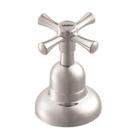 Acabamento para Registro Tetra C 24 1/2'' 3/4'' e 1'' PET Meber Metais Cinza/Cromado
