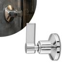 Acabamento Para Registros de Chuveiro Alavanca Cromado Misto Padrão Deca Metal Base Anti Choque