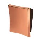 Acabamento para Válvula De Descarga base padrão Deca Hydra Max Docol Flat Slim Rose Gold Brilhante Metal ABS