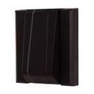 Acabamento para Válvula De Descarga base padrão Hydra Max Deca ou Docol Preto Fosco Black Matte Inox Metal ABS Premium PMX