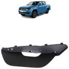 Acabamento Parachoque Dianteiro Amarok 2017 2018 2019 2020 2021 2022 Preto Acabamento Liso