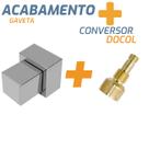 Acabamento Quadrado P/ Reg Gaveta 1.1/2 1.1/4 Ou 50 Docol