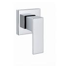 Acabamento Registro Alavanca Quadra Cromado 3/4 - Ouse Metais Acabamento Registro Alavanca Quadra Cromado 3/4 - Ouse Metais