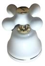 Acabamento registro antique branco c/ dourado para docolbase - docol - 8900167