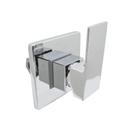 Acabamento Registro Chuveiro Monocomando Misturador Square Quadrado Metal Luxo