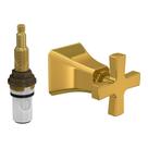 Acabamento Registro de Pressão 1/2", 3/4" e 1" Deca Wish Gold - 4916.GL.WSH.PQ