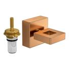 Acabamento Registro de Pressão 1/2", 3/4" e 1" Dot Gold Matte - 4916.GL.DOT.PQ.MT