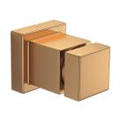 Acabamento Registro Gaveta 1/2, 3/4 e 1 Cubo Gold Matte Deca