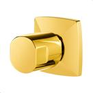 Acabamento Registro Metal C-44 Padrão Base Deca Dourado