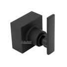 Acabamento Registro Quadrado Alavanca C-73 Metal Preto Padrão Deca