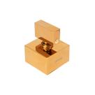Acabamento Registro Quadrado Lux Base Docol Rose Gold