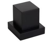 Acabamento registro quadrado para base docol 3/4 black matte