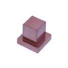 Acabamento Registro Volante Quadrado P/ Docol Metal Rose