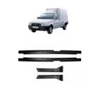 Acabamento Soleira Proteção Carpete Para Portas Dianteira + Acabamento da Coluna / Fiat Fiorino Até 2010