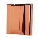 Acabamento Válvula De Descarga base padrão Deca Hydra Max Docol Banheiro Lavabo Lavatório Rose Gold Brilhante ABS Metal