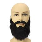 Accesorios para Disfraz Nuevo Hombre Halloween Barba Bigote Negro