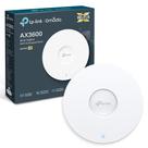 Access Point Tplink WiFi 6 Dual Band AX3600 Montável Em Teto EAP660 HD
