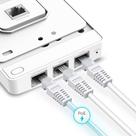 Access Point Wi-fi 6 Gigabit Ax1800 Montavel Em Parede Eap615 Wall Smb